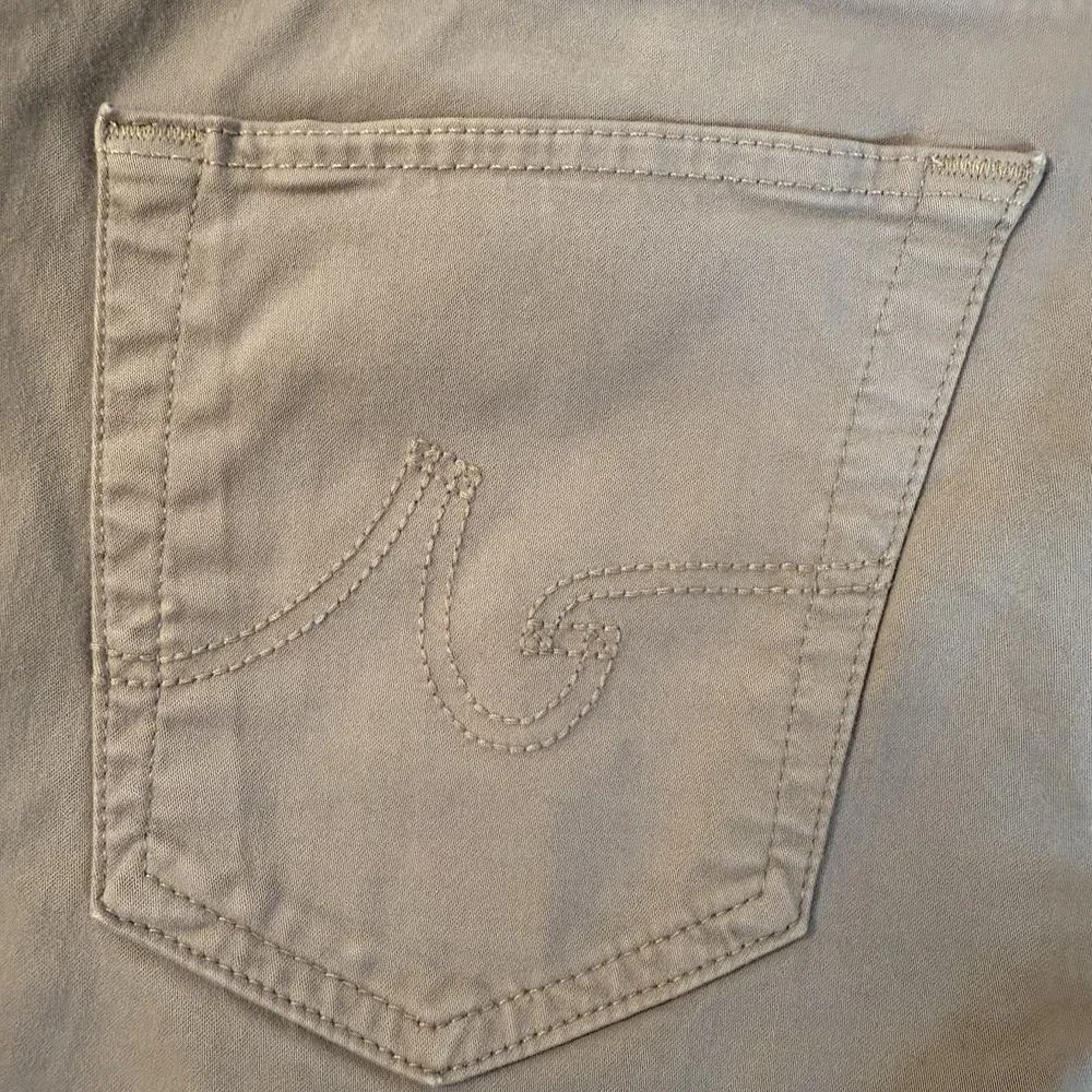 Men's Pants 31x34 AG Adriano Goldschmied The Protege Beige Casual Stretch Blend‎